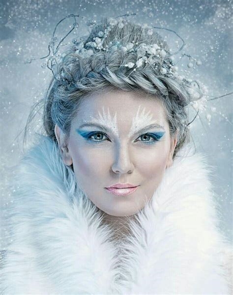 snow queen makeup nude